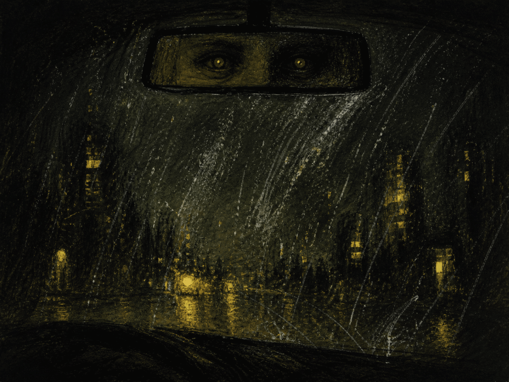 Ilustração Taxi Driver e Memórias do Subsolo - filmes baseados em literatura russa
